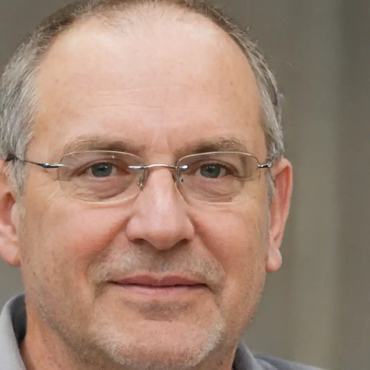 Une paire de lunettes à monture argentée avec des branches fines légèrement incurvées et un éclat métallique subtil.